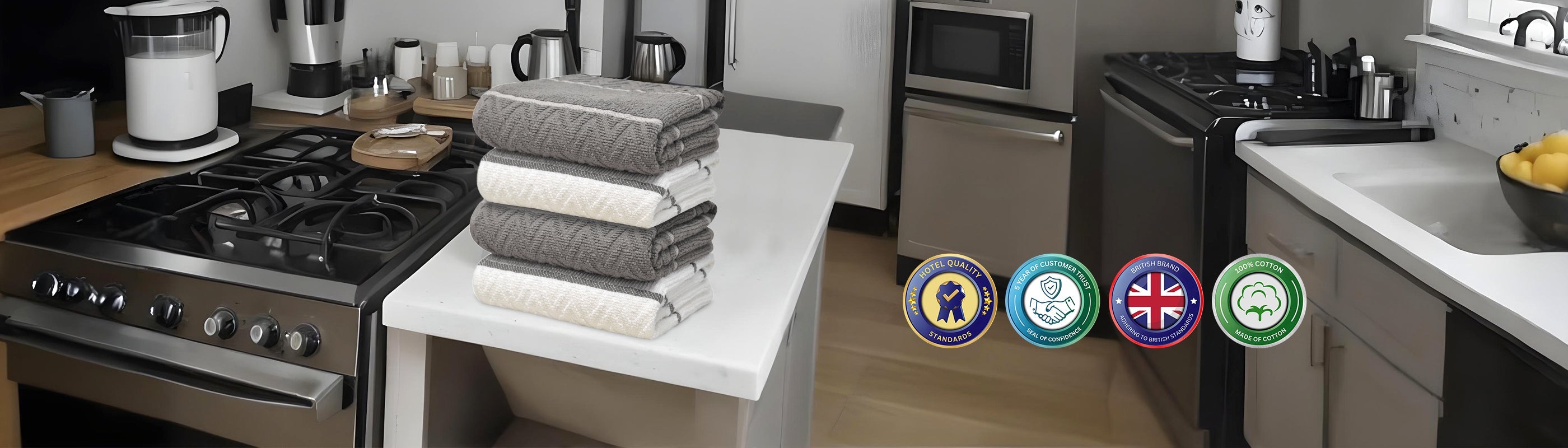 Standard Size Kitchen Towels