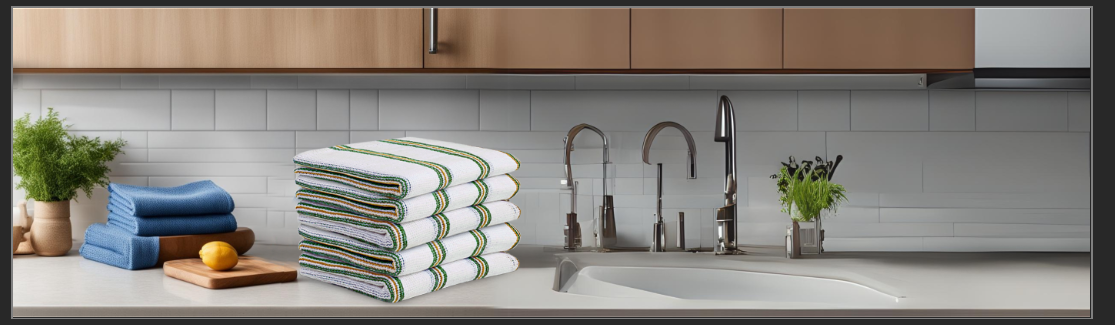 Egyptian cotton kitchen towels sale