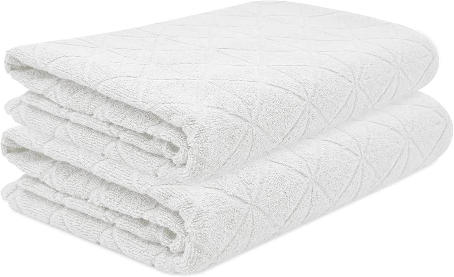 Towelogy Bath Towels & Washcloths Hand Towels 50x80cm / White Canterbury Bath Towels Set - Hand Bath Towels & Bath Sheets