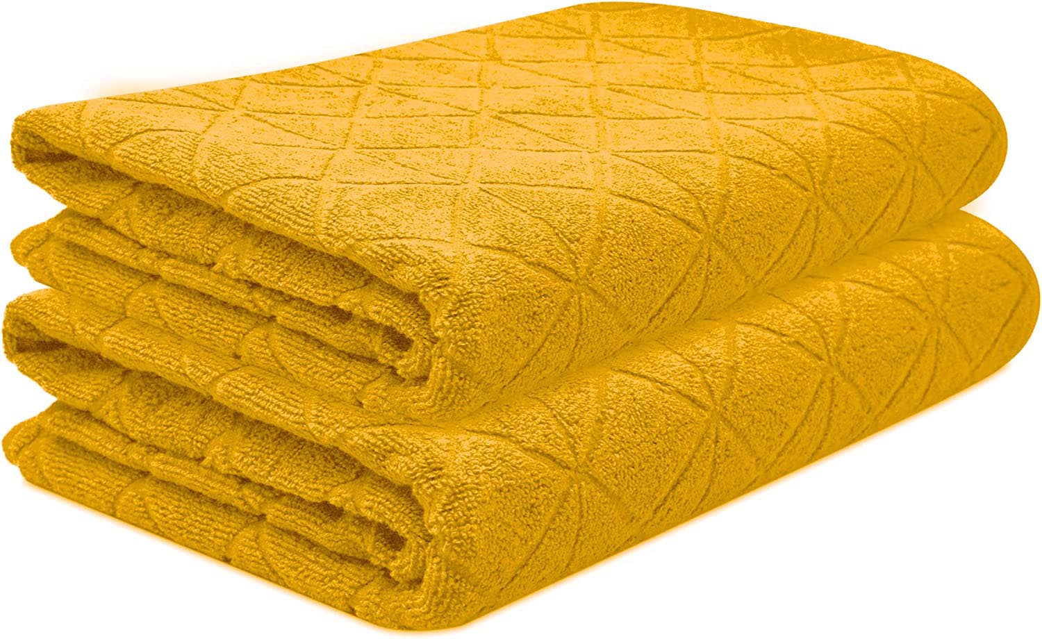 Towelogy Bath Towels & Washcloths Hand Towels 50x80cm / Ochre Canterbury Bath Towels Set - Hand Bath Towels & Bath Sheets