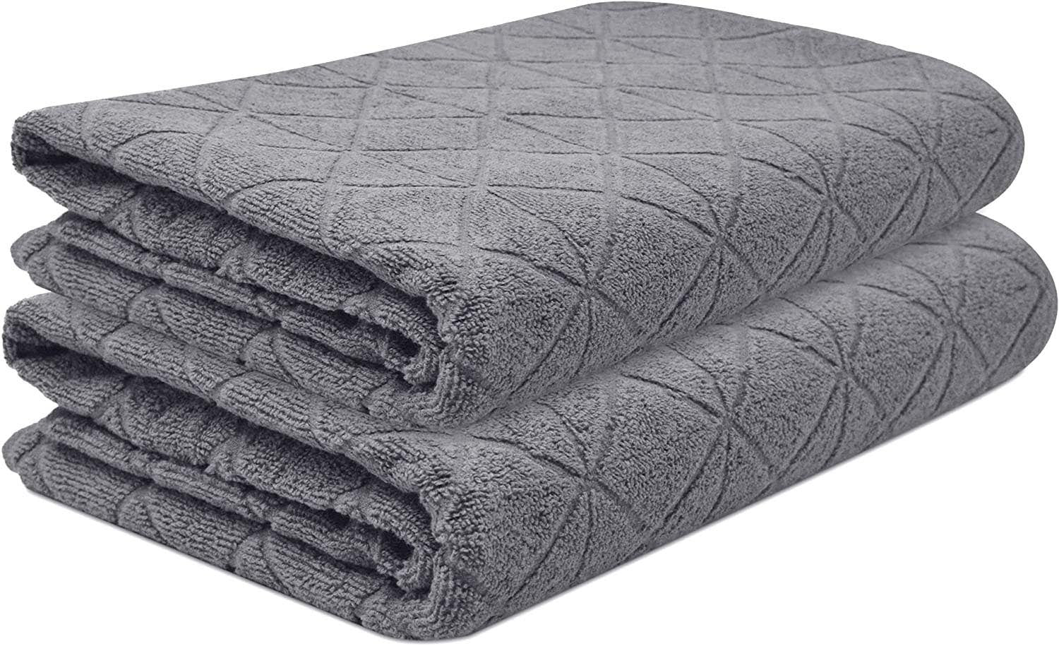 Towelogy Bath Towels & Washcloths Hand Towels 50x80cm / Charcoal Canterbury Bath Towels Set - Hand Bath Towels & Bath Sheets