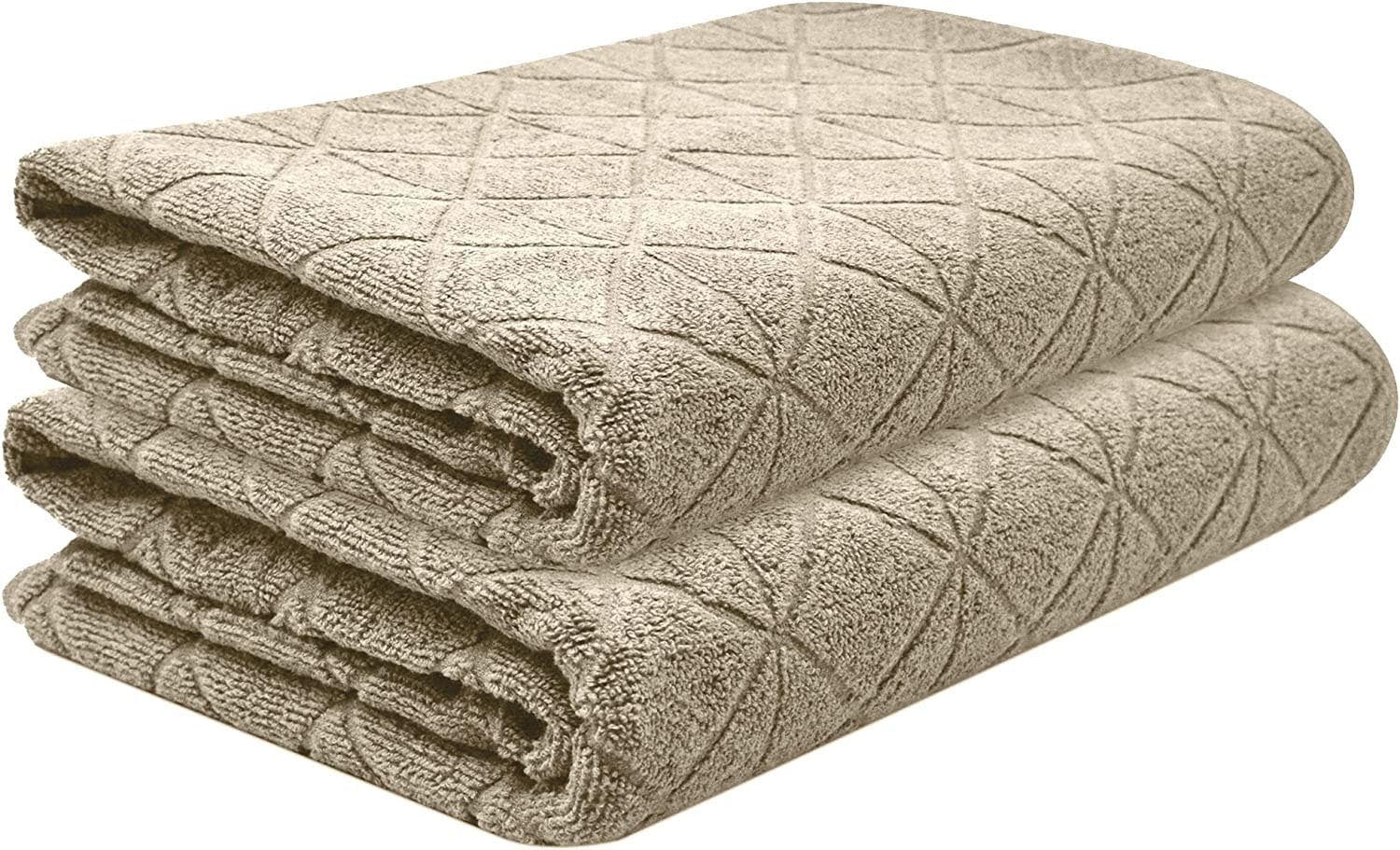 Towelogy Bath Towels & Washcloths Hand Towels 50x80cm / Mocha Canterbury Bath Towels Set - Hand Bath Towels & Bath Sheets