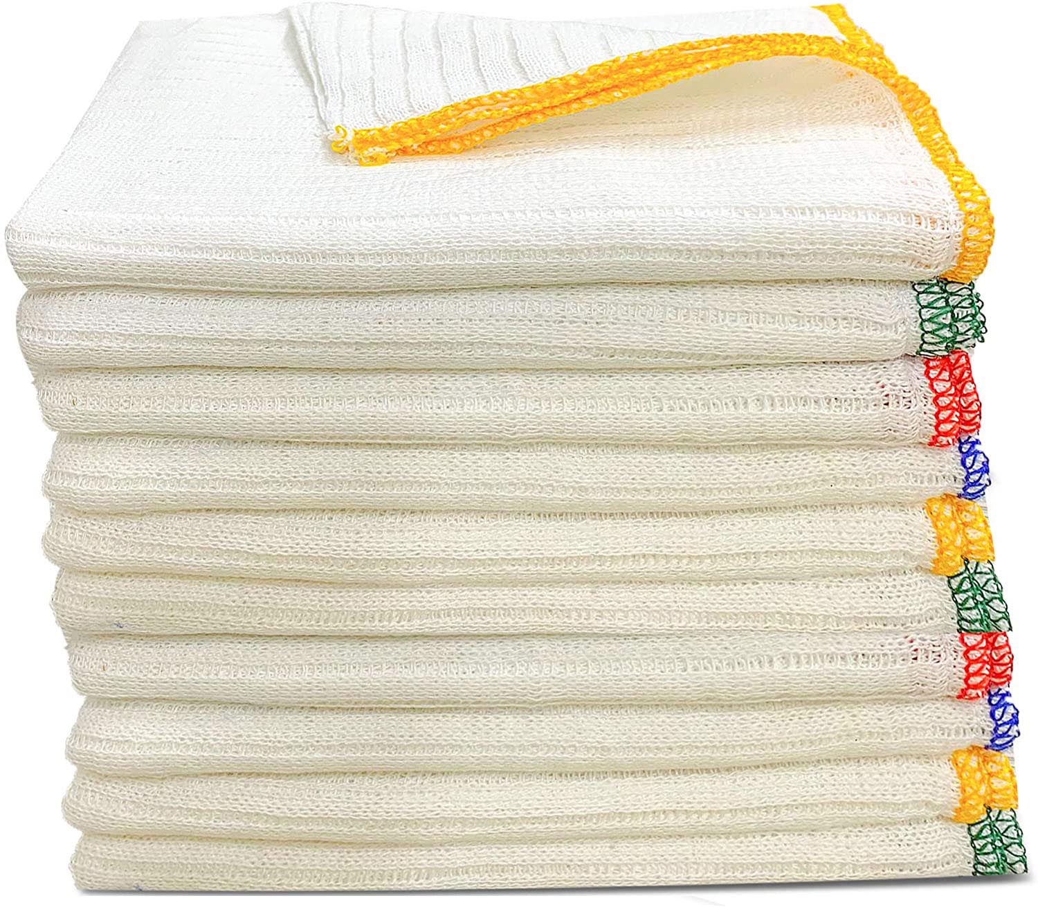 Towelogy Kitchen Dishcloths Lydia Superfine Ribbed Cotton Kitchen Dish Cloths