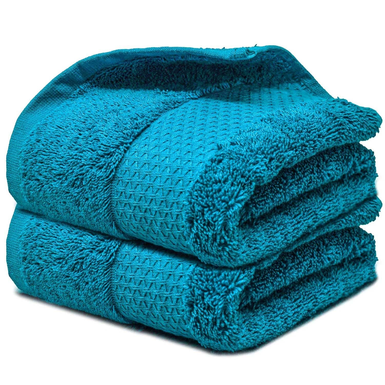 Towelogy Bath Towels & Washcloths Hand Towels 50x80cm / Turquoise Dorset Luxury Hand Bath Jumbo Bath Sheets Set Plush and Thick