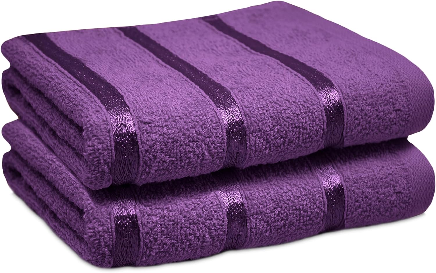 Towelogy Hand Towels Purple / Pack of 2 Egyptian Cotton Hand Towel Set Ultra-Soft and Absorbent