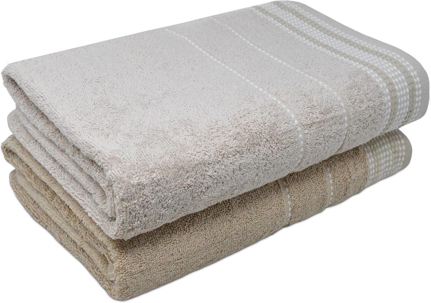 Towelogy Bath Towels & Washcloths Natural / Hand Towels 50x80cm Falmouth Bath Towels Set - Hand Bath Towels & Bath Sheets