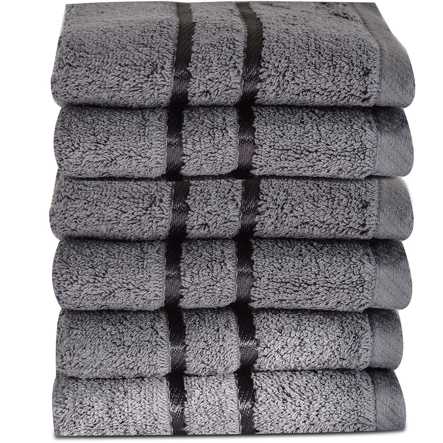 Towelogy Face Towels Casandra Luxury Washcloths Cotton 600GSM Quick Dry Face Cloths