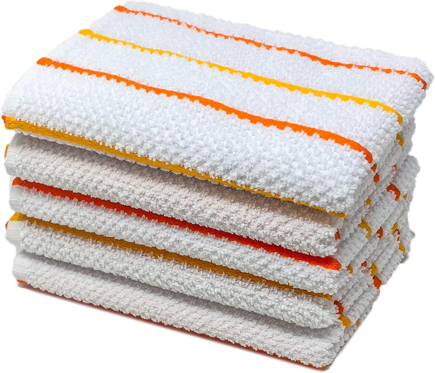 Towelogy Kitchen Towels Brights / Pack of 2 Evelyn Popcorn Weave Kitchen Hand Towels