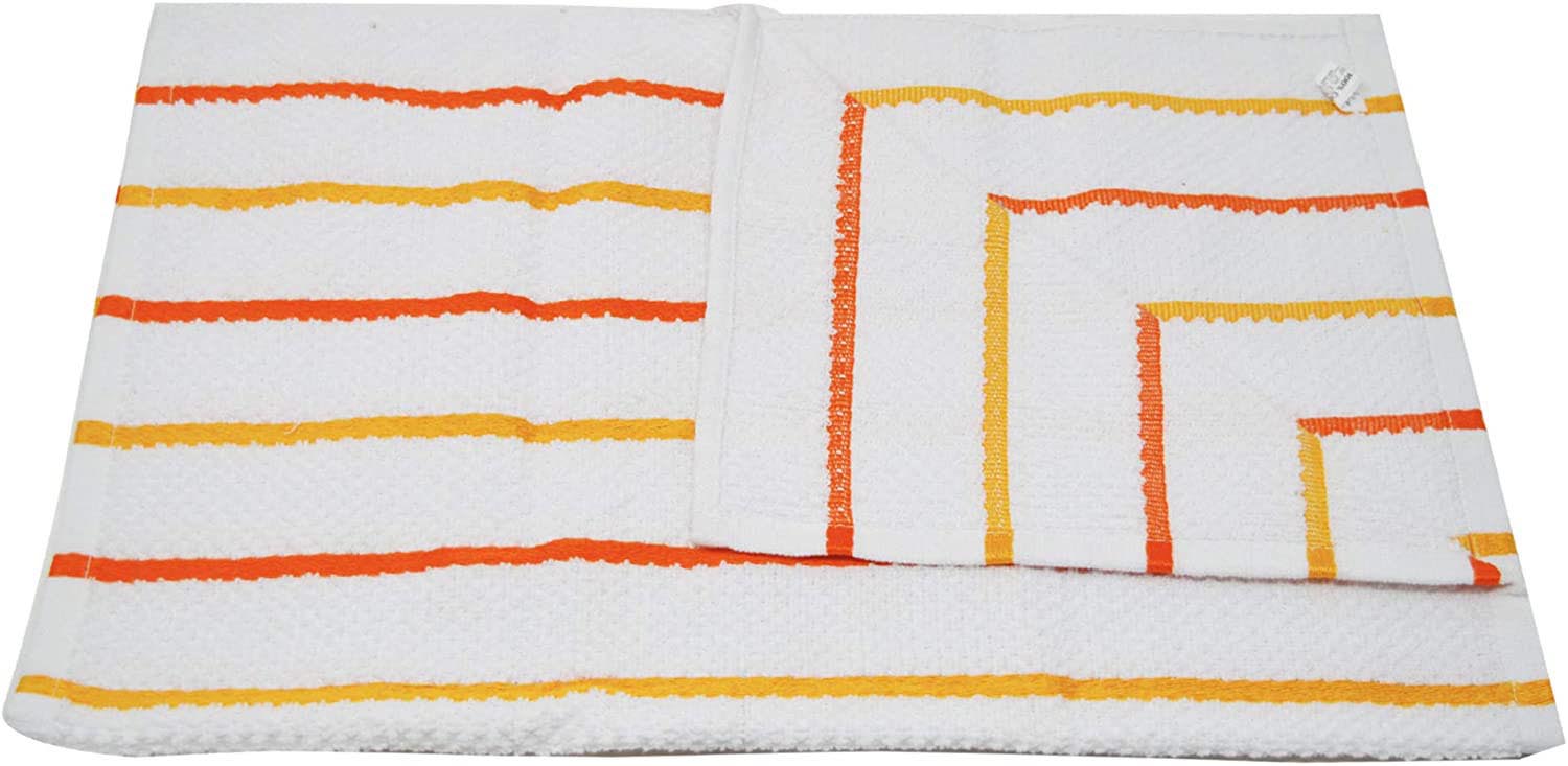 Towelogy Kitchen Towels Evelyn Popcorn Weave Kitchen Hand Towels