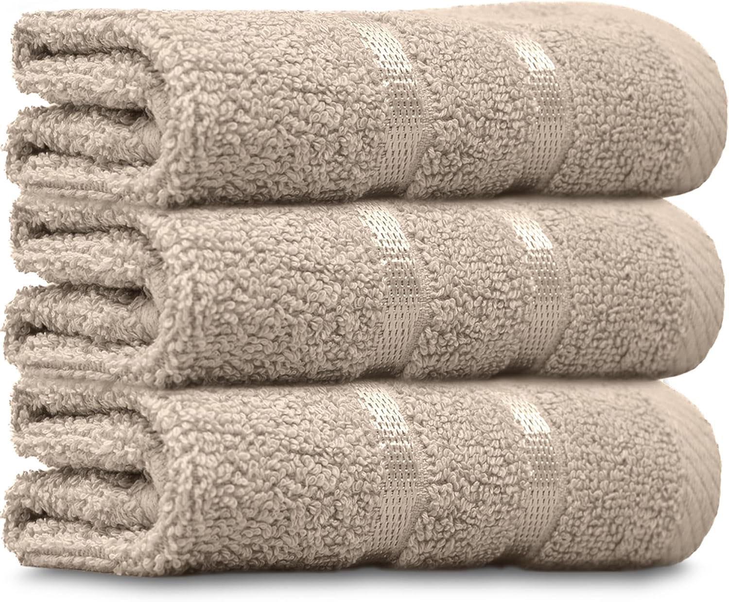 Towelogy Face Towels Karen Reusable Face Cloths Cotton Washcloths Hypoallergenic