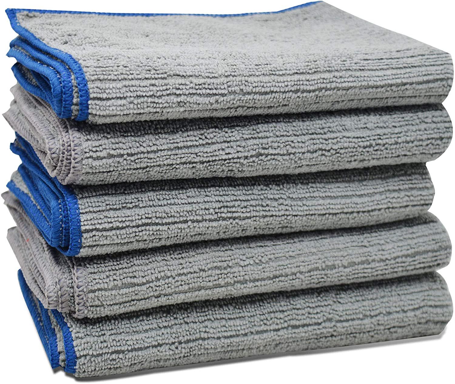 Towelogy Kitchen Dishcloths 30x40 / Pantalone Grey / Pack of 6 Riley Microfibre Dishcloths - High-Performance Commercial Kitchen Cloths