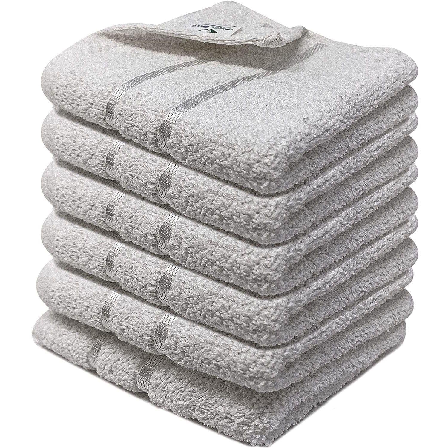 Naomi Large Face Flannels Hotel Spa Quality 650 GSM Towelogy