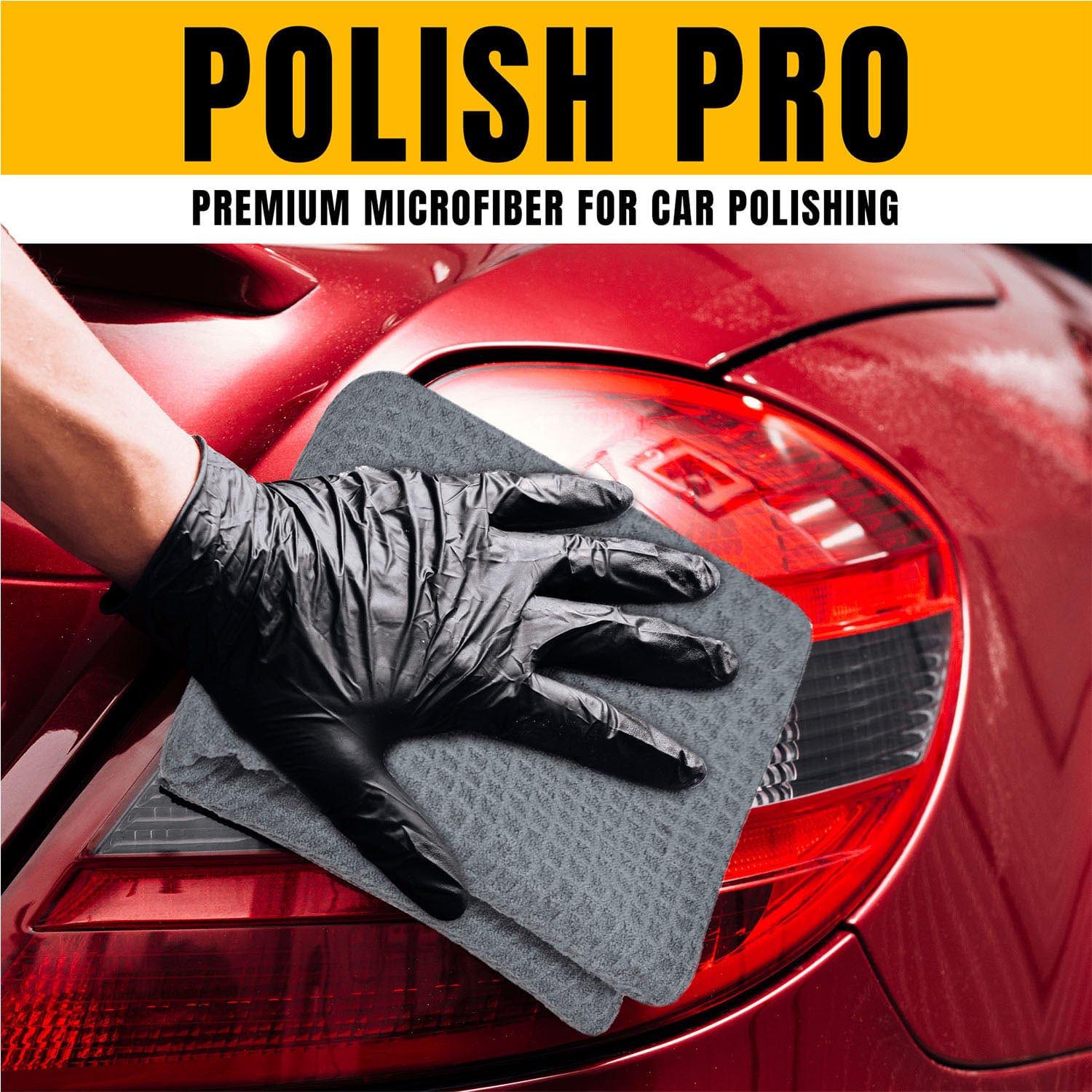 Towelogy Car Cleaning Cloths Renault Microfibre Car Interior Cleaning Cloths Waffle Weave