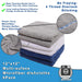 320GSM Microfibre Glass Dish Cloths Plush Ultra Absorbent 30x30cm - Towelogy