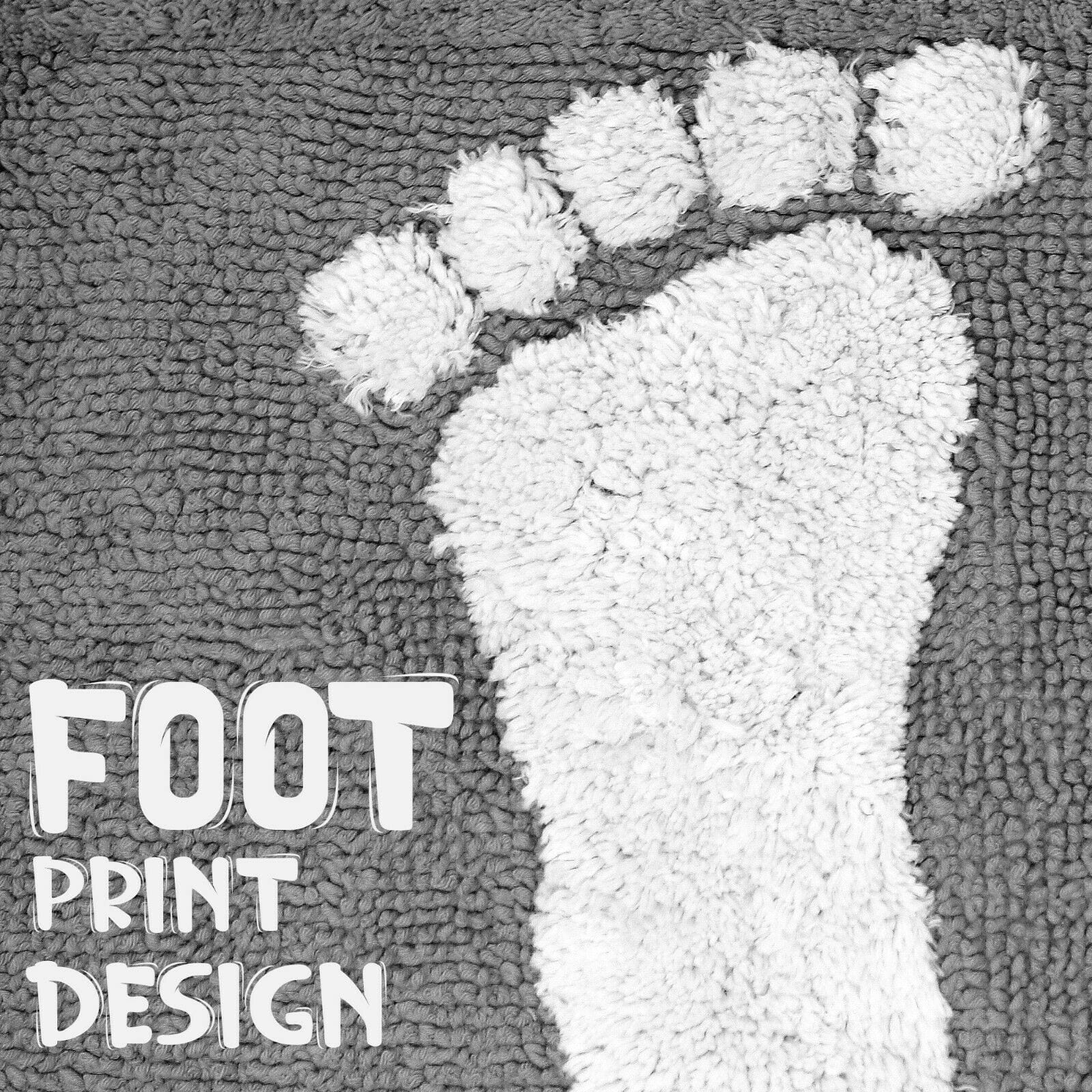 Cotton-Bath-Mat-with-Feet-Design