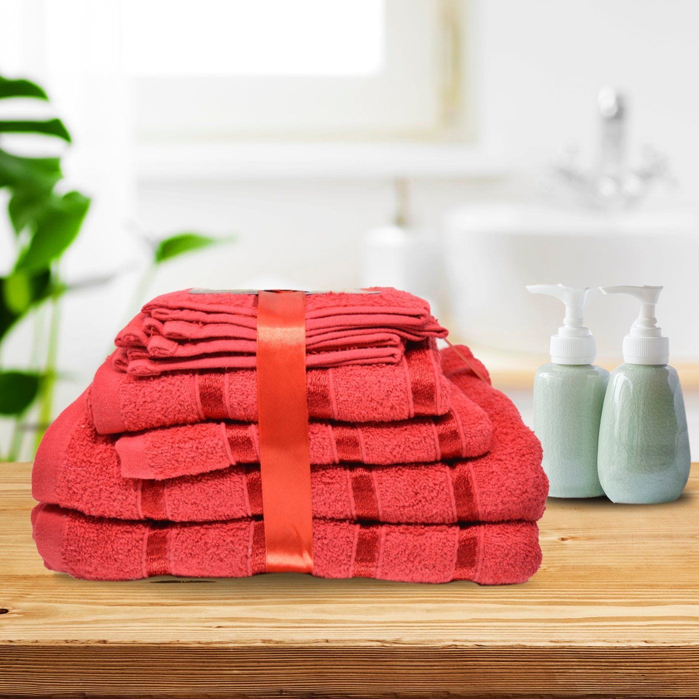 Luxury-Egyptian-Cotton-Bath-Bale Set-Ultra-Absorbent-Towels