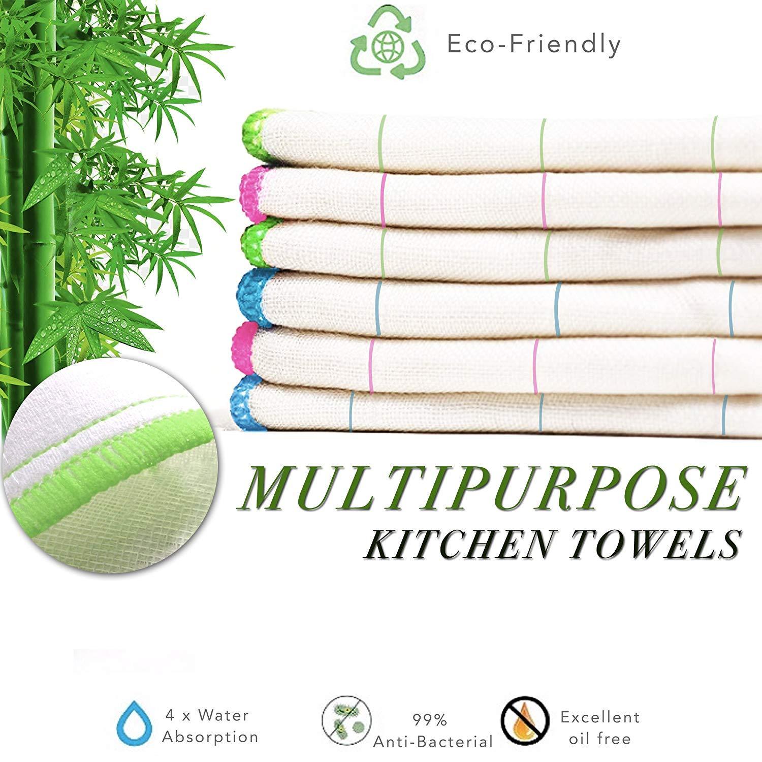 Multi-Functional Kitchen Towels - Superfine Fiber, Oil-Proof