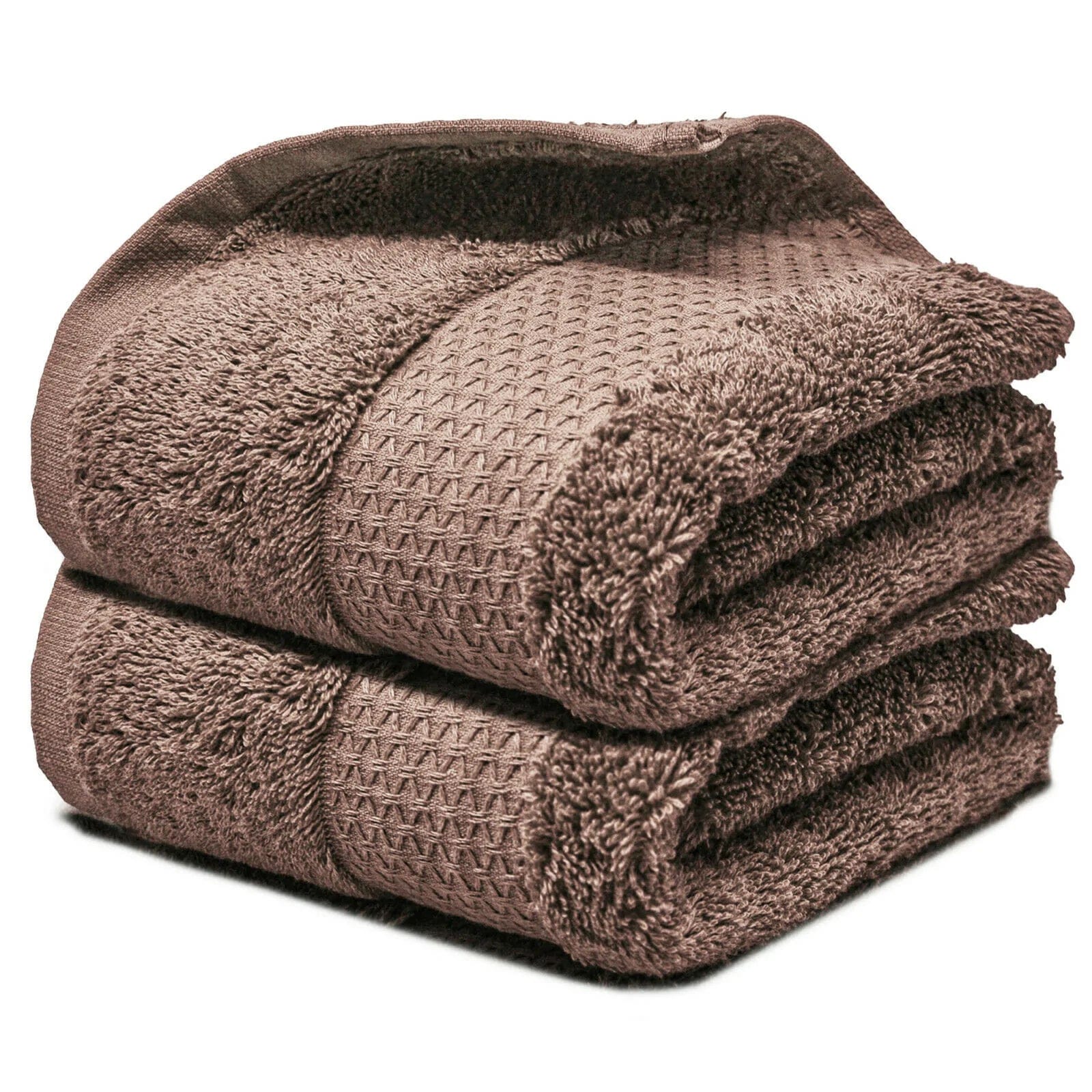 Utopia Towels Premium 700 GSM Washcloths Towel Set 12 Pack Dark Brown 12 x 12 Inches
