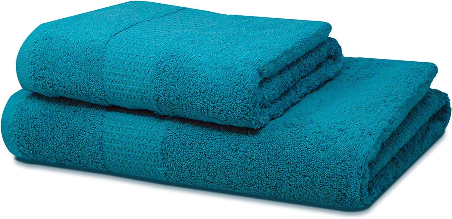 Towelogy Bath Towels & Washcloths Turquoise / 1 Hand + 1 Bath Towel Dorset Luxury Gift Bath Bale Sets Premium Large and Thick