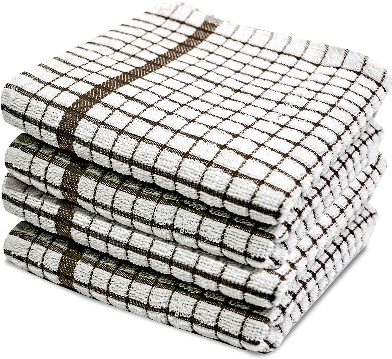 Towelogy Kitchen Towels Pack of 2 Taylor Cotton Terry Tea Towels - Premium Quality for Commercial Kitchens